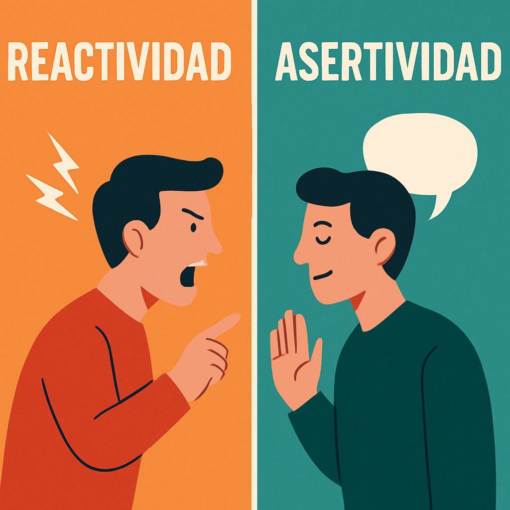 Reactividad vs. Asertividad: transforma tu comunicación y fortalece tu salud mental