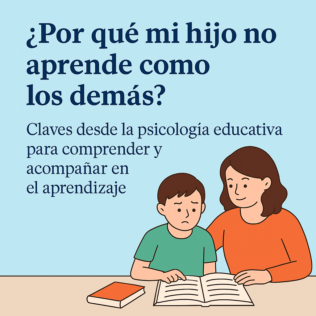 ¿Por qué mi hijo no aprende como los demás?